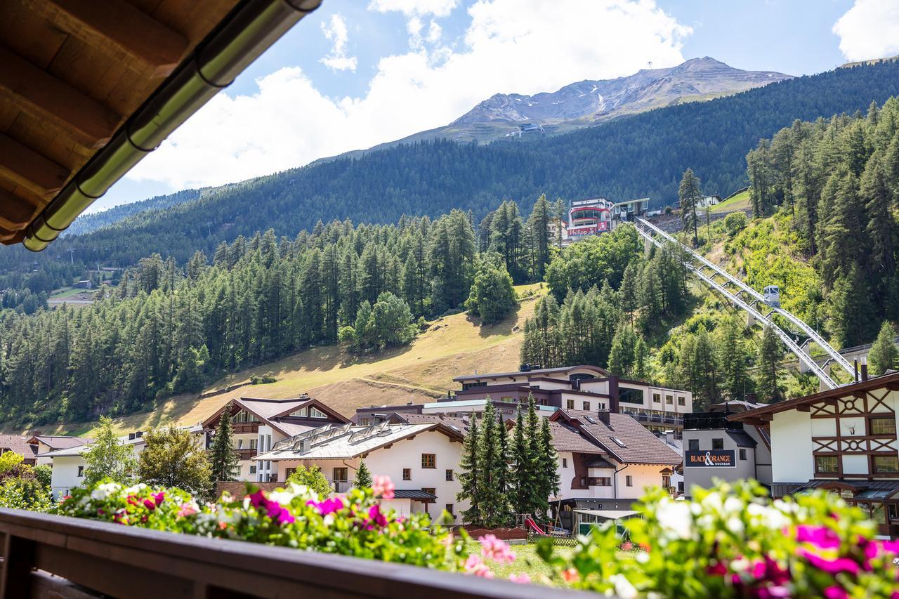 Garni Vierjahreszeiten Sölden Exterior foto
