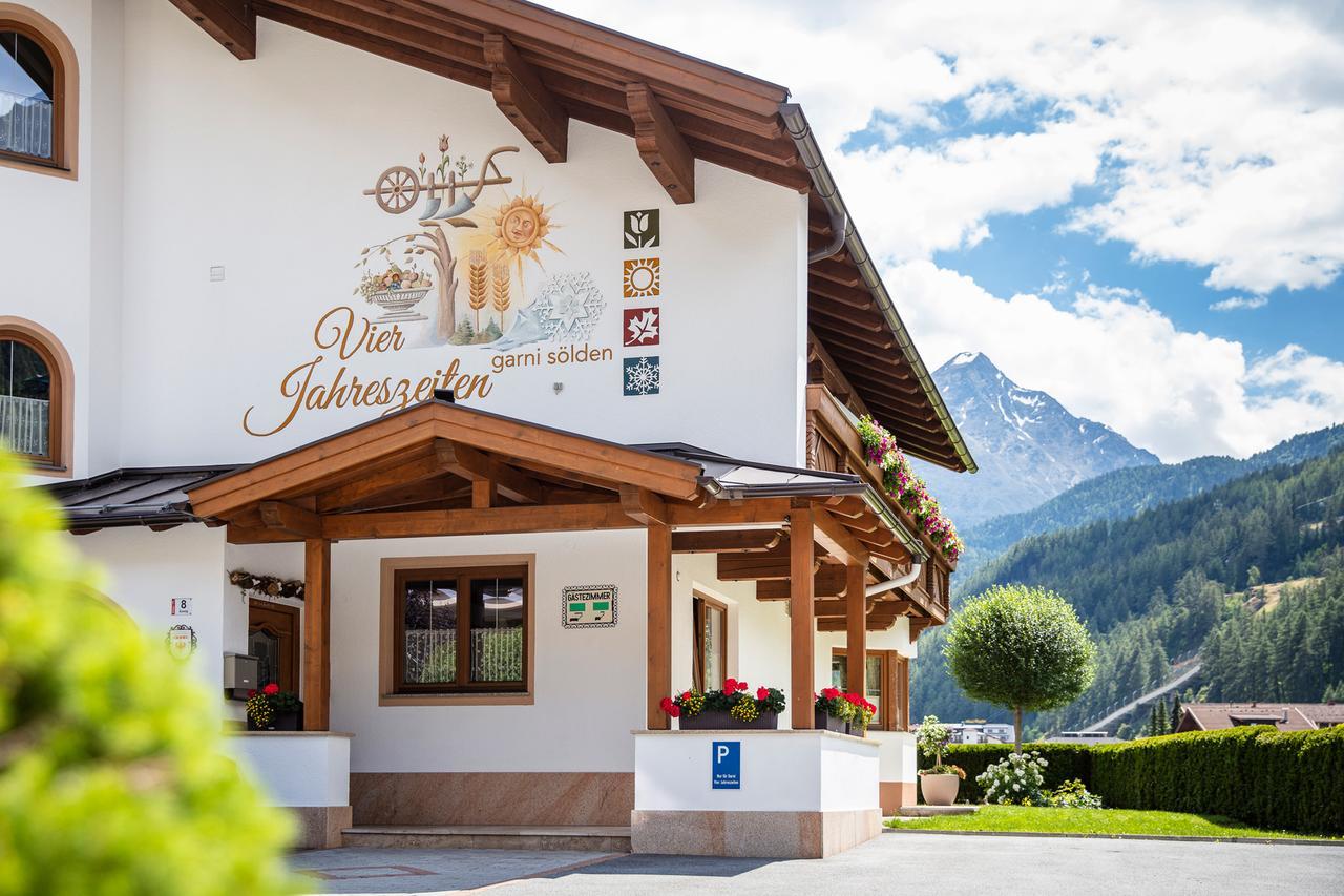 Garni Vierjahreszeiten Sölden Exterior foto